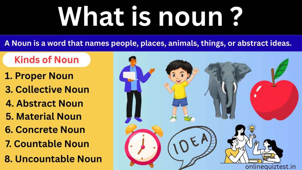  What is a noun